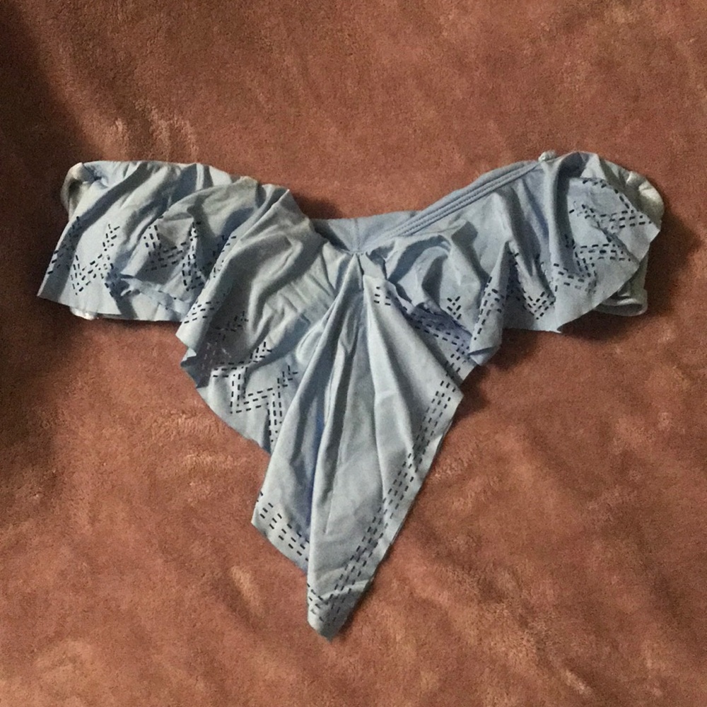 Strapless bikini top